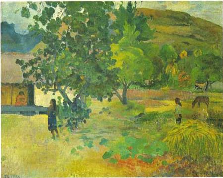 Paul Gauguin La maison china oil painting image